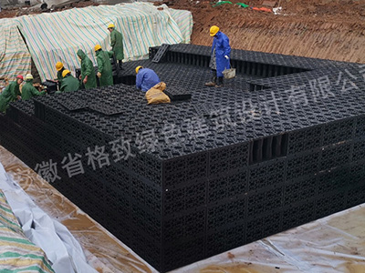 六安高台小区雨水收集项目
